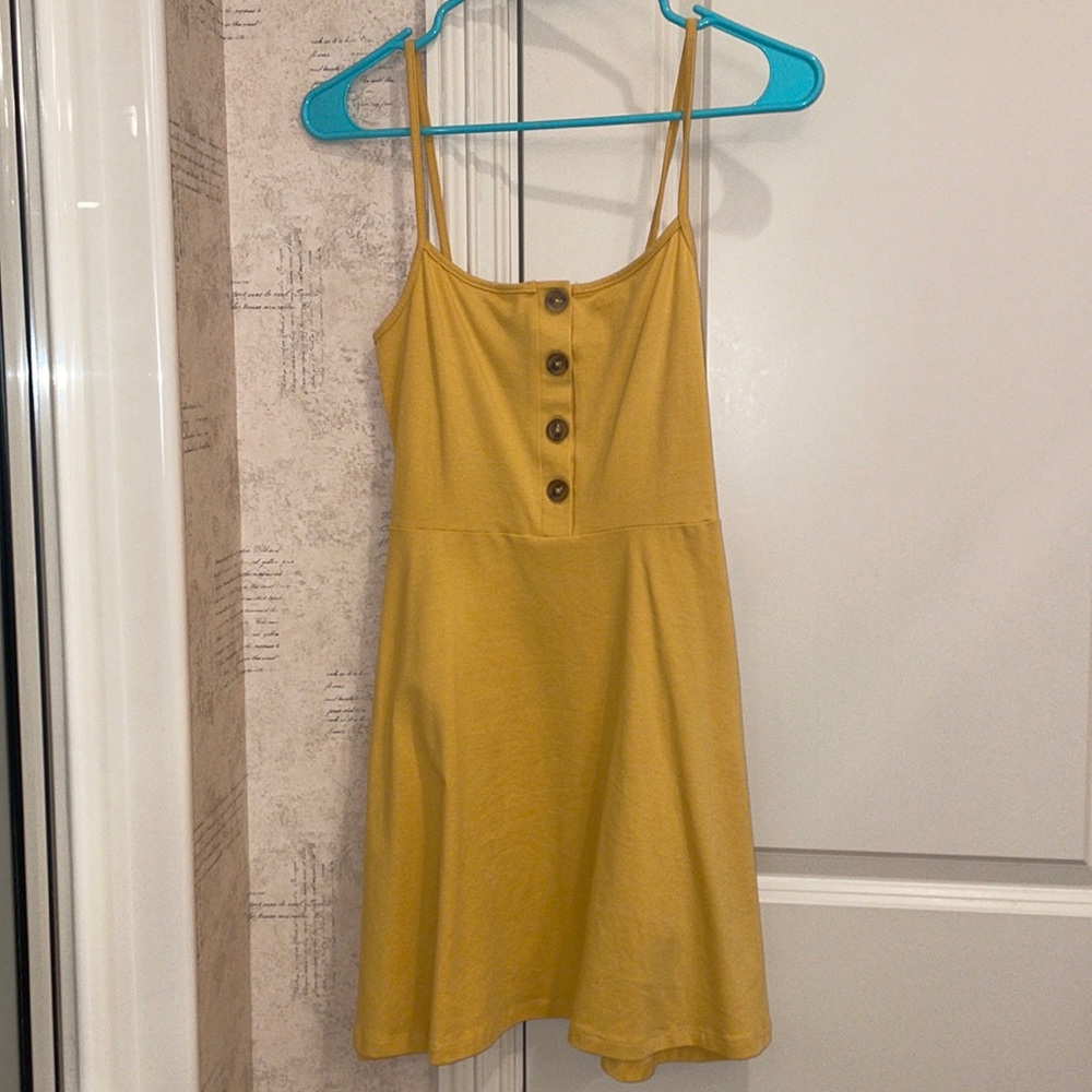 Yellow sun dress